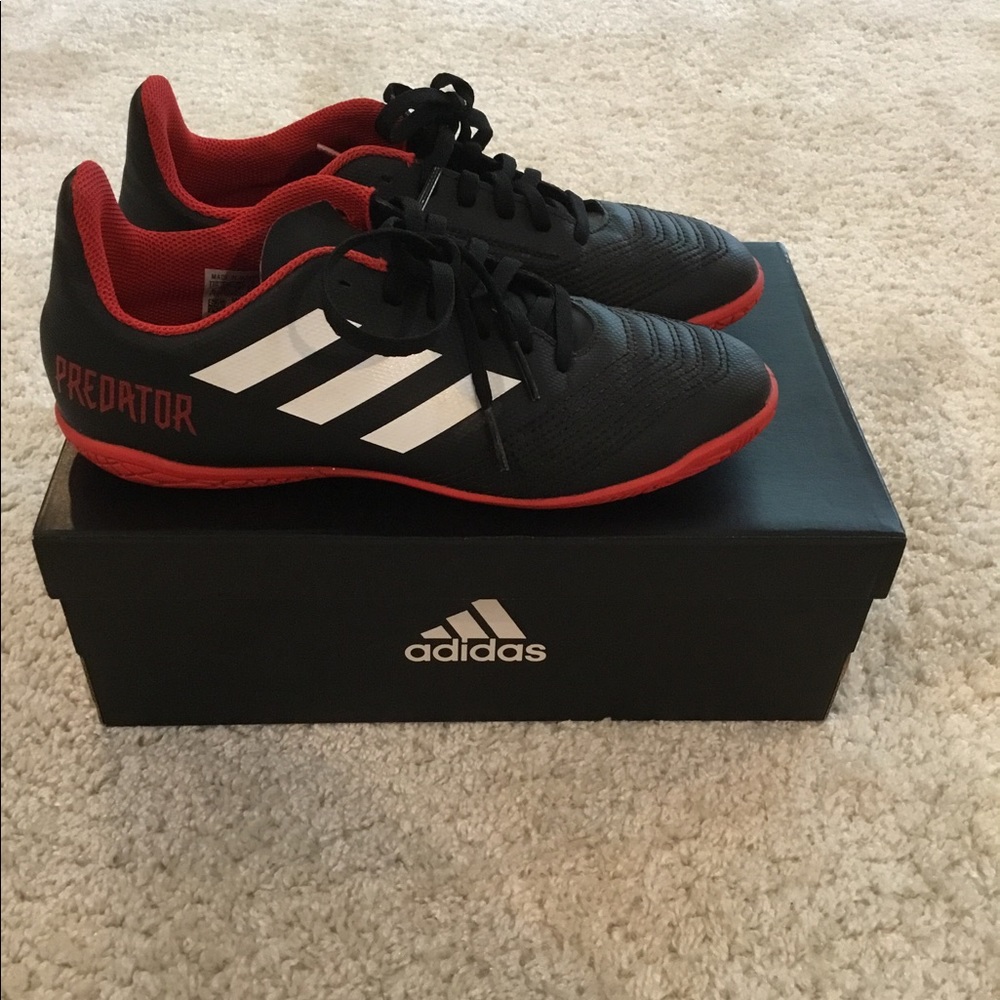 Boys adidas indoor soccer shoes